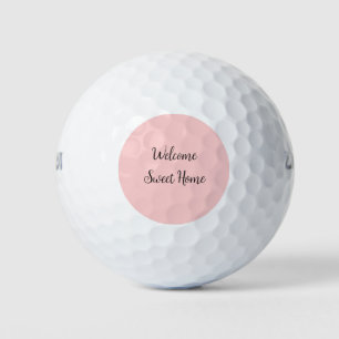 Balles De Golf Cadeau de bienvenue pour agent immobilier ajoutez