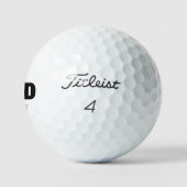 Balles De Golf Cadeau de déclaration de grossesse 'Papa'  (Logo)
