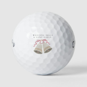 Balles De Golf Cadeau de faveur de mariage 'Cloches de mariage et