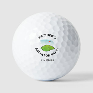 Balles De Golf Cadeau de golf pour enterrement de vie de garçon G