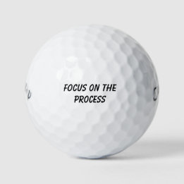 Balles De Golf Cadeau de jeu mental 'Se concentrer sur le process