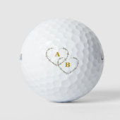 Balles De Golf Cadeau de la Saint Valentin (Devant)