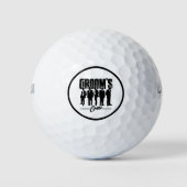 Balles De Golf Cadeau de l'équipe du marié pour la fête de bachel (Devant)