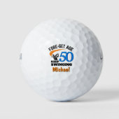 Balles De Golf Cadeau drôle pour les 50 ans de Papa, OUBLIEZ l'âg (Devant)
