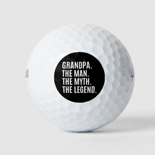 Balles De Golf Cadeau grand-père/grand-père (Devant)