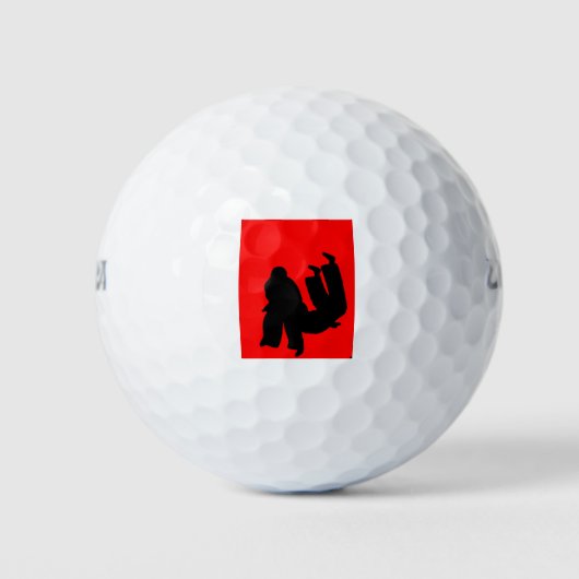 Balles De Golf cadeau Judo (Devant)