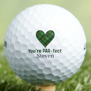 Balles De Golf Cadeau petit ami de la Saint-Valentin Amour PAR-fa