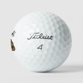 Balles De Golf Cadeau Poop (Logo)