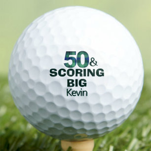 Balles De Golf Cadeau pour collègue de travail pour 50e anniversa