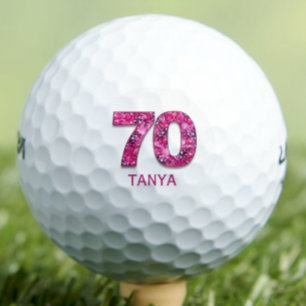 Balles De Golf Cadeau pour les 70 ans de la meilleure amie – Flor