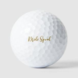 Balles De Golf cadeau simple minimal demoiselle d'honneur texte a
