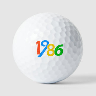 Balles De Golf Cadeaux 40e anniversaire Vintage 1986 40 ans