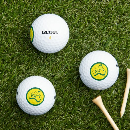 Balles De Golf Cadeaux de golf australiens (Herbe in situ)