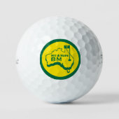 Balles De Golf Cadeaux de golf australiens (Recto)