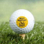 Balles De Golf Cadeaux de nouveauté pour dentistes (T-shirt Insitu)