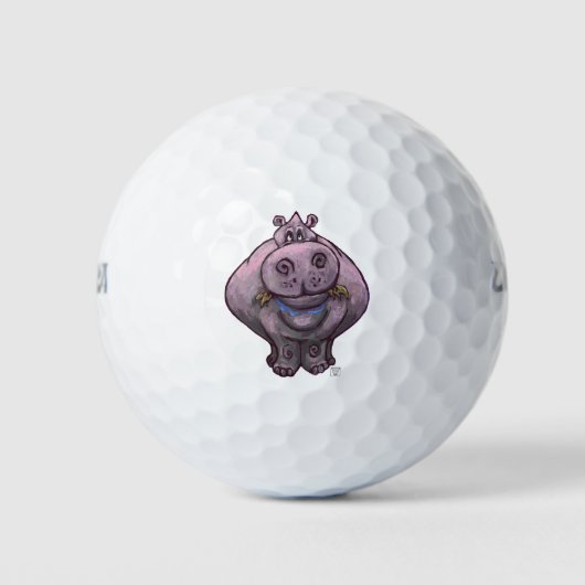 Balles De Golf Cadeaux et accessoires Hippopotamus (Devant)