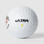 Balles De Golf CADRES FAVORIS DE DAD Photo Golfer personnalisée (Logo)