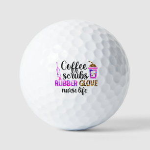 Balles De Golf Café, Écrans, Gants en caoutchouc - Citation de vi