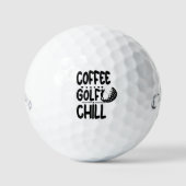 Balles De Golf Café Golf Chill, Callaway personnalisée Supersoft (Recto)