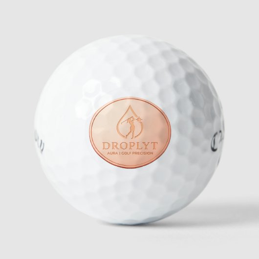 Balles de golf Callaway 3-pack Droplyt Golf Aura L (Recto)