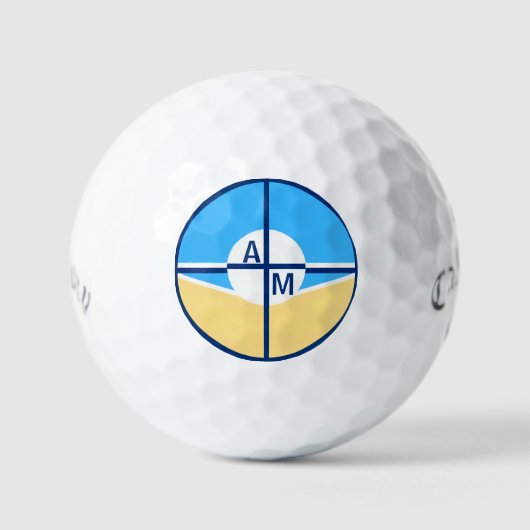 Balles De Golf Callaway personnalisé Supersoft Golf Balls (Recto)