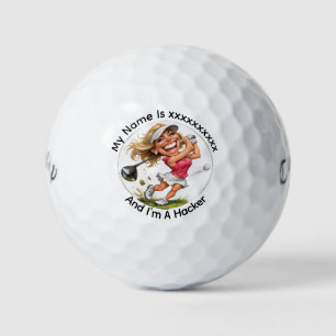 Balles de golf Callaway pour golfeur personnalisé