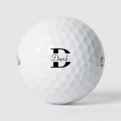 Balles de golf Callaway Warbird avec monogramme pe (Devant)