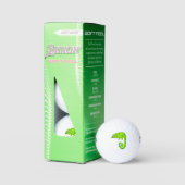 Balles De Golf Caméléon vert mignon (Conditionnement)