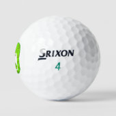 Balles De Golf Caméléon vert mignon (Logo)
