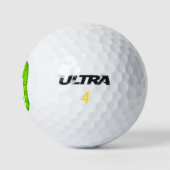 Balles De Golf Caméléon vert mignon (Logo)
