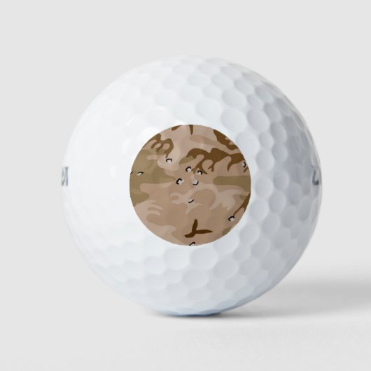Balles De Golf Camo du désert (Devant)