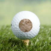 Balles De Golf Camo du désert (T-shirt Insitu)