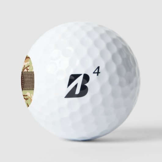 Balles De Golf Camouflage du désert (Logo)