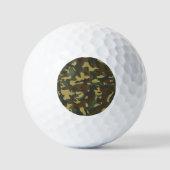 Balles De Golf Camouflage forestier (Recto)