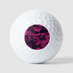 Balles De Golf Camouflage hexagonal, texture militaire arrière - 