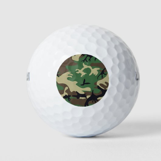 Balles De Golf Camouflage militaire (Devant)
