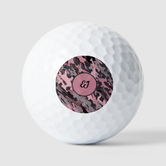 Balles De Golf Camouflage Urbain Élégant (Recto)
