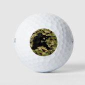 Balles De Golf Camouflage Vert de l'Armée (Devant)