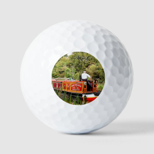 BALLES DE GOLF CANAL NARROWBOATS (Recto)