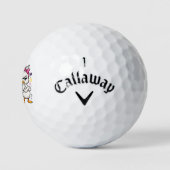 Balles De Golf Canard drôle sarcastique (Logo)