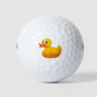 Balles De Golf Canard jaune