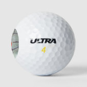 Balles De Golf Cardinal dans la neige (Logo)