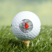 Balles De Golf Cardinal dans la neige (T-shirt Insitu)