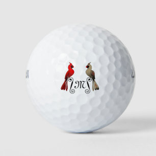 Balles De Golf Cardinal du Nord SongBird