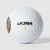 Balles De Golf Cardinaux dans la neige (Logo)