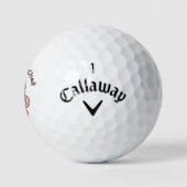 Balles De Golf Caricature du chef calmar (Logo)