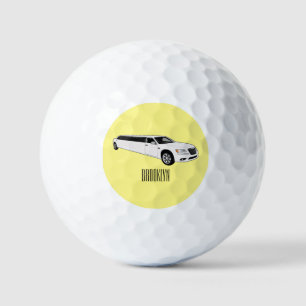 Balles De Golf Caricature limousine