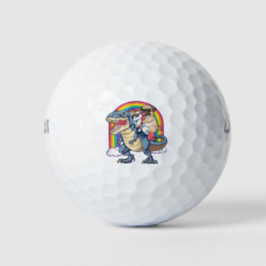 Balles De Golf Carlin Unicorn Dinosaur T Rex Enfants (Devant)
