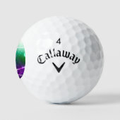 Balles De Golf Carthagène Solive Purple (Logo)