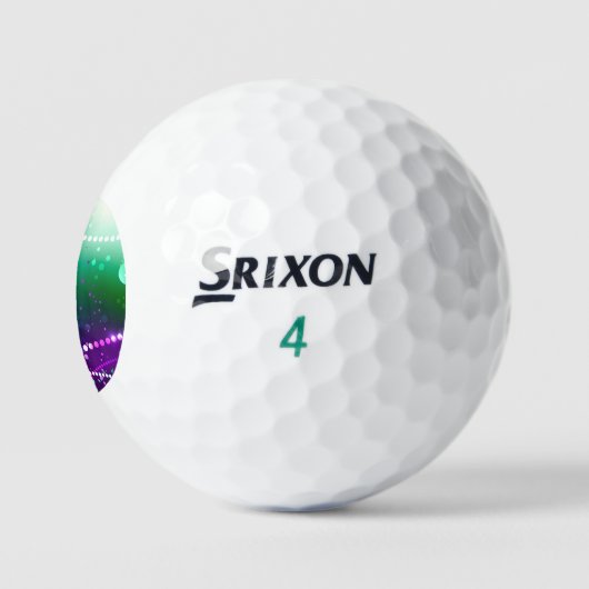 Balles De Golf Carthagène Solive Purple (Logo)